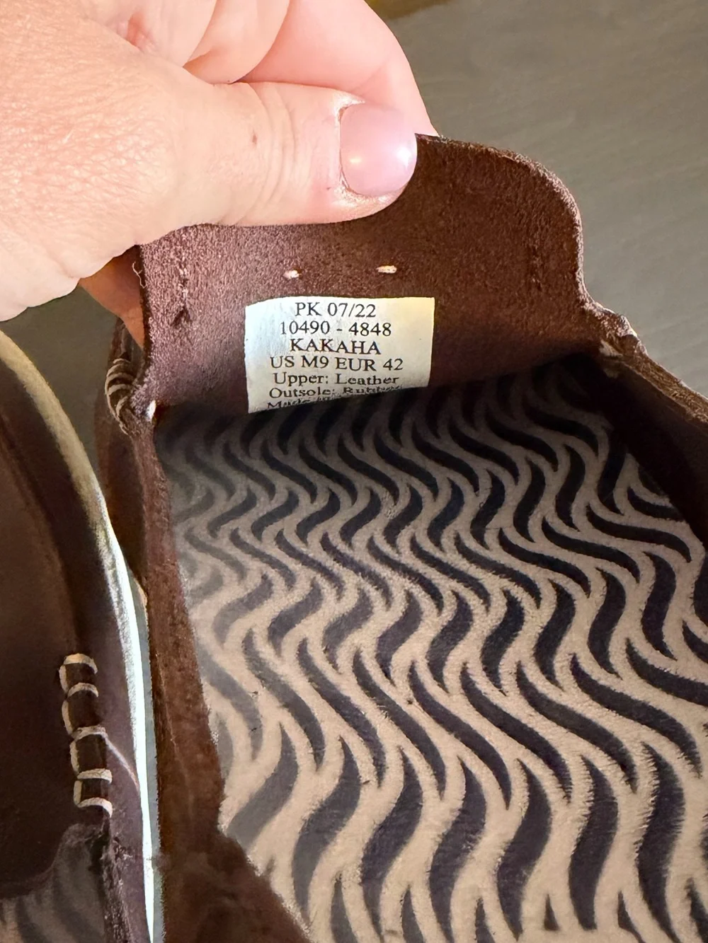 OluKai Kakaha Men’s Slip-On Leather Loafer